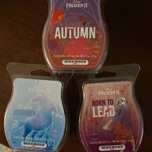 3 Frozen collection Scentsy bars